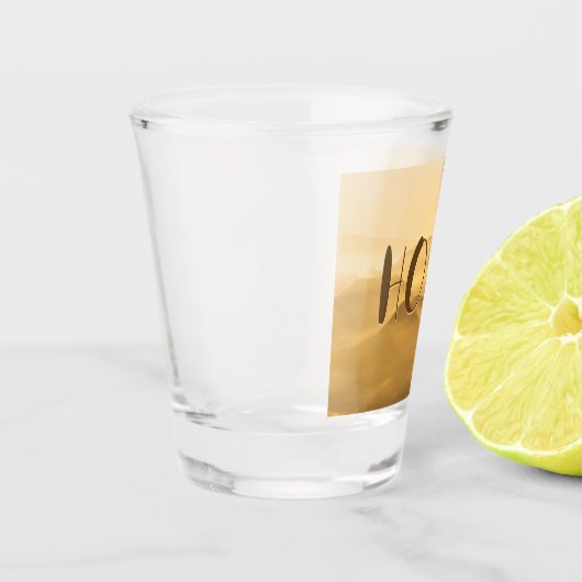 Maagdenmist in zonnescherm shot glas (Links)