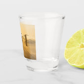 Maagdenmist in zonnescherm shot glas (Rechts)