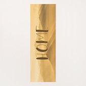 Maagdenmist in zonnescherm yogamat (Achterkant)