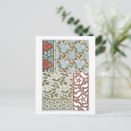 Maagdenpalm als Decoratief Object Briefkaart (Staand voorkant)