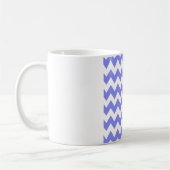 Maagdenpalm Blauw Chevron – Kraakwit Zigzag Koffiemok (Links)