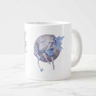 Maagdenpalm Blauwe en Paarse Maanfeeën Grote Koffiekop