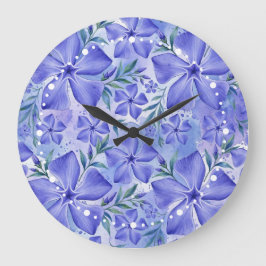 Maagdenpalm Bloemen Blauw Paars Vinca Bloesems Grote Klok