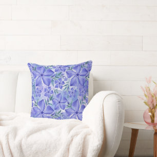 Maagdenpalm Bloemen Blauw Paars Vinca Bloesems Kussen