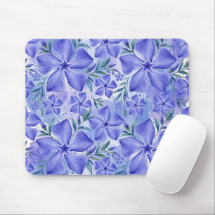 Maagdenpalm Bloemen Blauw Paars Vinca Bloesems Muismat