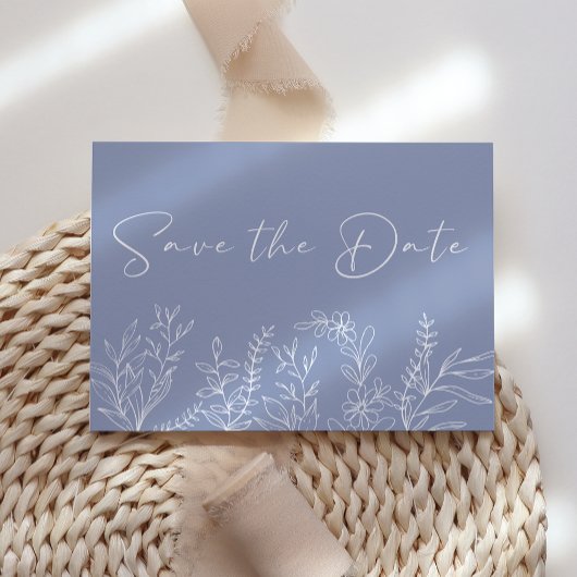 Maagdenpalm Bloemen Boho Save The Date