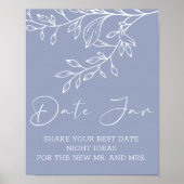 Maagdenpalm Bloemen Date Night Poster (Voorkant)