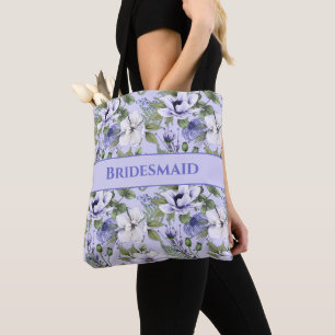 Maagdenpalm Bloemen Paarse Trouw Bruidsmeisje Cade Tote Bag