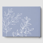 Maagdenpalm Bloemen Simple Boho Bruiloft Gastenboek (Achterkant)