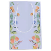 Maagdenpalm bloemen tas medium cadeauzakje (Voorkant)