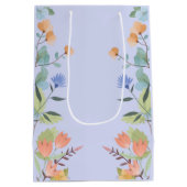 Maagdenpalm bloemen tas medium cadeauzakje (Achterkant)