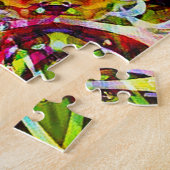 Maagdenpalm Bloemig Beeld Legpuzzel (Zijkant)