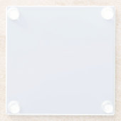 Maagdenpalm Glazen Onderzetter (Achterkant)