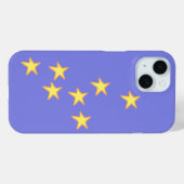 Maagdenpalm met gele sterren Case-Mate iPhone case (Achterkant (horizontaal))