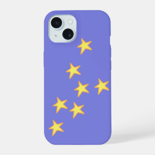 Maagdenpalm met gele sterren iPhone 15 case