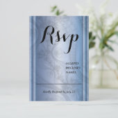 Maagdenpalm met Kantontwerp Rsvp kaart (Staand voorkant)