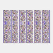  maagdenpalm, paarse & peeps papieren inpakpapier vel (Voorkant)