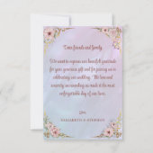  maagdenpalm roze pioen bedankkaart (Voorkant)