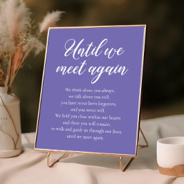 Maagdenpalm Tot We Elkaar Weer Ontmoeten Trouwherd Poster