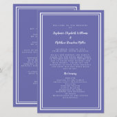Maagdenpalm Trouw Script Budget Huwelijksceremonie (Voorkant / Achterkant)