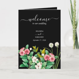 Maagdenpalm Trouw Zwart Order of Service Programma