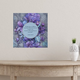 Maagdenpalm Tuin Zegen Aanpasbaar Poster