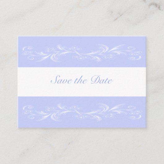 Maagdenpalm Zoete Bloemen Save The Date Kaarten (Voorkant)