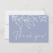 maagdenpalmbloem bedankkaart (Voorkant)