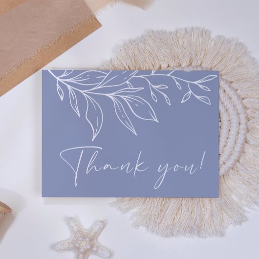 maagdenpalmbloem bedankkaart