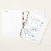 Maagdenpalmbloemen Boho bruiloft Planner (Display)