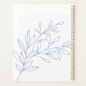 Maagdenpalmbloemen Boho bruiloft Planner (Achterkant)