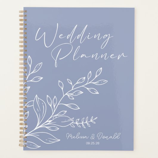 Maagdenpalmbloemen Boho bruiloft Planner (Voorkant)