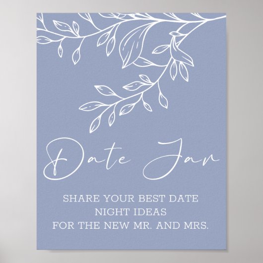 Maagdenpalmbloemen Date Night Poster (Voorkant)