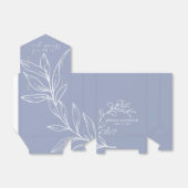 Maagdenpalmbloemen Favor Box Bedankdoosjes (Uitgevouwen)