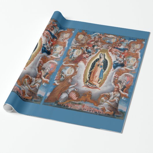 "Maagdenpapier van Guadalupe" Cadeaupapier (Uitgerold)