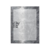 Maagdenteken voor dierentuindige in Grunge Distres Notitieblok (Linkerzijde)