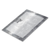 Maagdenteken voor dierentuindige in Grunge Distres Notitieblok (Schuin)