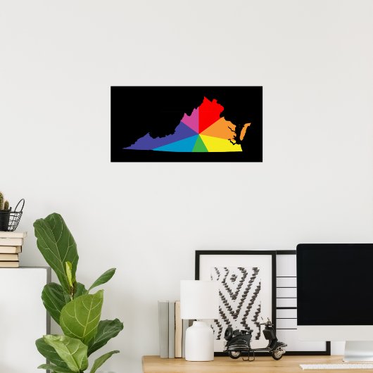 maagginia-kleurburst poster (Thuiskantoor)