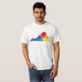 maagginia-kleurburst t-shirt (Voorkant volledig)