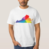 maagginia-kleurburst t-shirt (Voorkant)