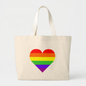 maaghart grote tote bag (Voorkant)