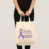 Maagkanker I Periwinkle 1 Tote Bag (Voorkant (product))