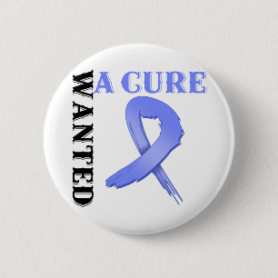 Maagkanker WENST EEN CURE Ronde Button 5,7 Cm