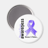 Maagkankerbewustzijn 5 magneet (Voorkant / Achterkant)