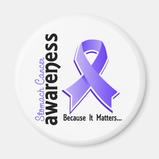 Maagkankerbewustzijn 5 magneet (Voorkant)