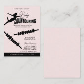 Maaglijk Lichaamslichaam Sculpting Massageroze Visitekaartje (Voorkant / Achterkant)