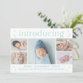 Maagtijdbewerkbare kleurweergave Aankondiging gebo (Staand voorkant)