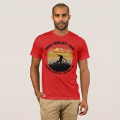 Maah Daah Hey Trail - Ride the Badlands T-shirt (Voorkant volledig)