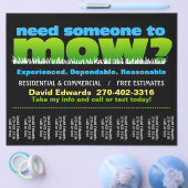 Maai het gras_Custom Dave Edwards Flyer (Enkel)