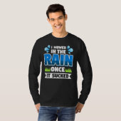 Maaibaan Landscaping Rain T-shirt (Voorkant volledig)